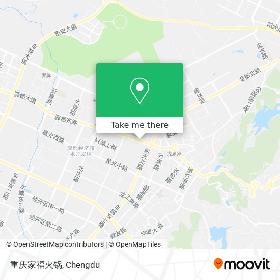 重庆家福火锅 map