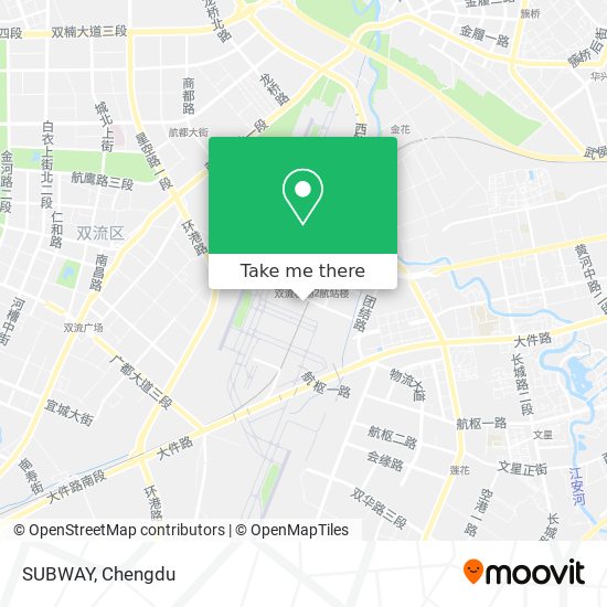 SUBWAY map