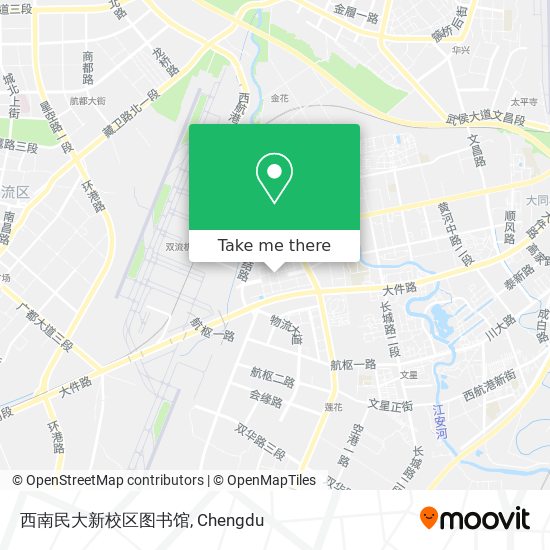 西南民大新校区图书馆 map
