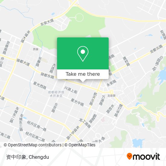 资中印象 map