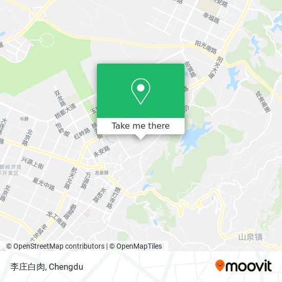 李庄白肉 map