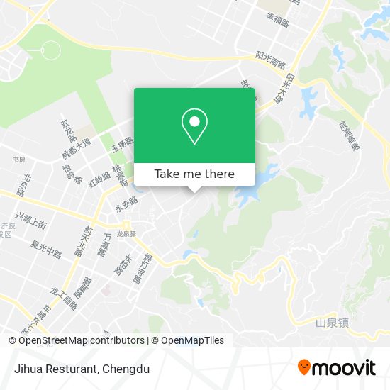 Jihua Resturant map
