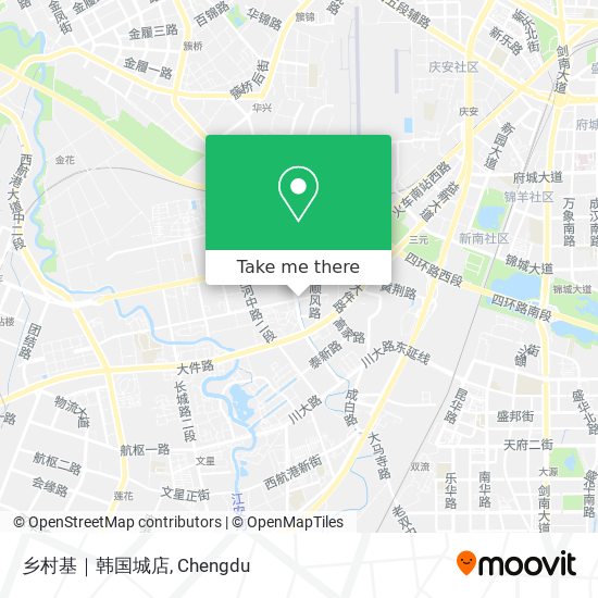 乡村基｜韩国城店 map