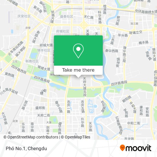Phỏ No.1 map