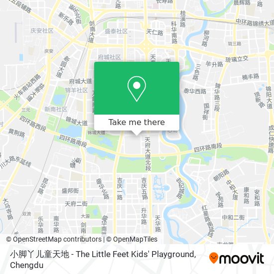 小脚丫儿童天地 - The Little Feet Kids' Playground map