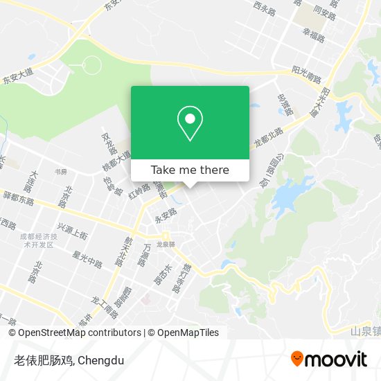 老俵肥肠鸡 map