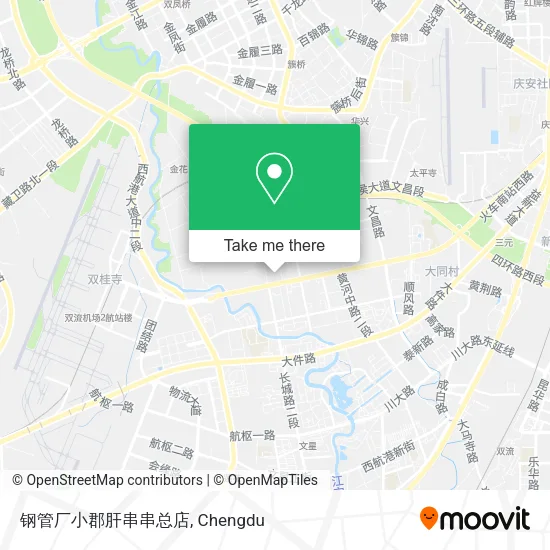 钢管厂小郡肝串串总店 map
