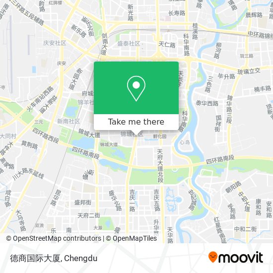 德商国际大厦 map