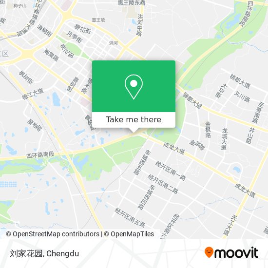 刘家花园 map
