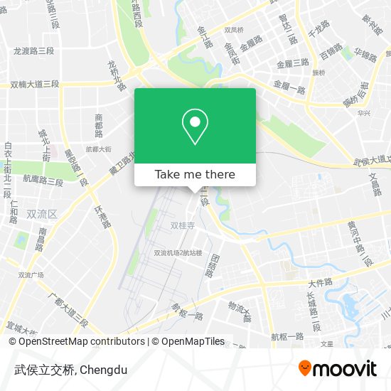 武侯立交桥 map