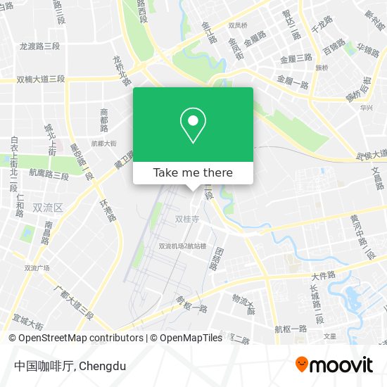 中国咖啡厅 map