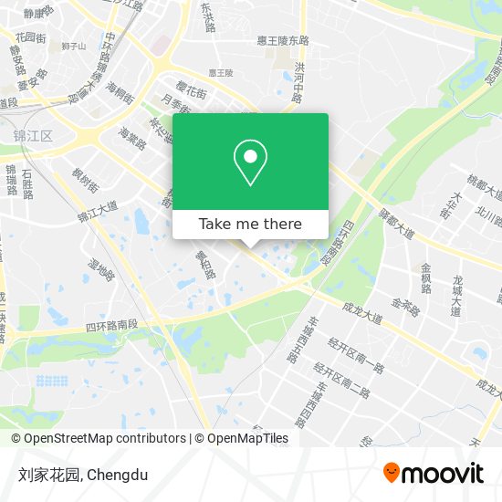 刘家花园 map