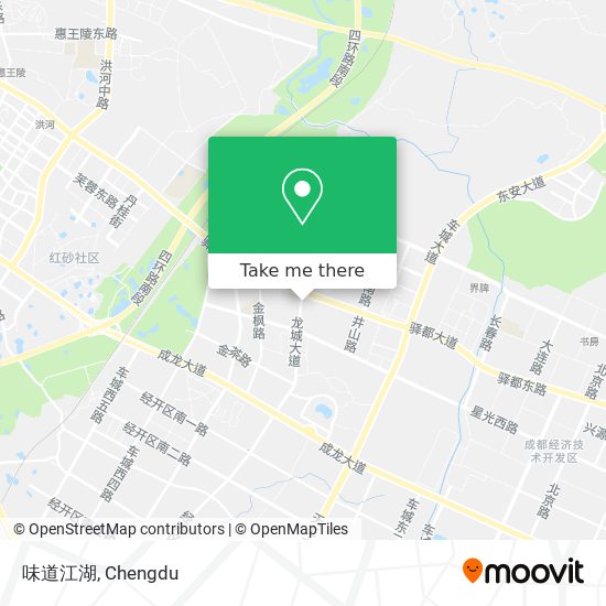 味道江湖 map