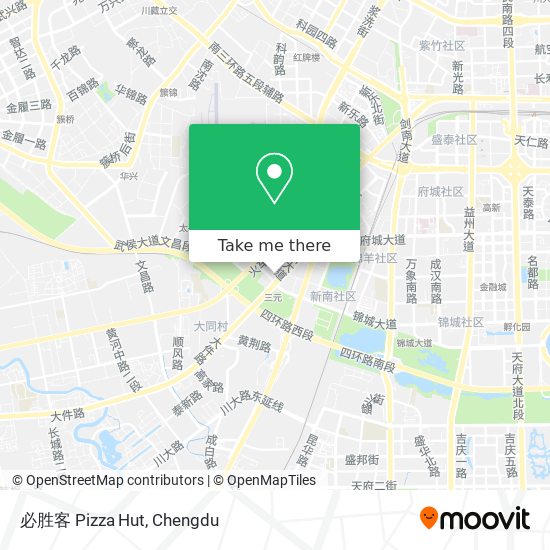 必胜客 Pizza Hut map
