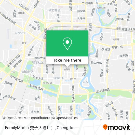 FamilyMart（交子大道店） map