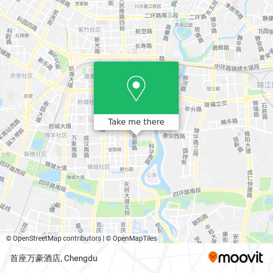 首座万豪酒店 map