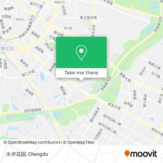 水岸花园 map