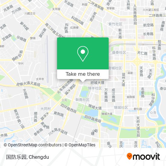 国防乐园 map