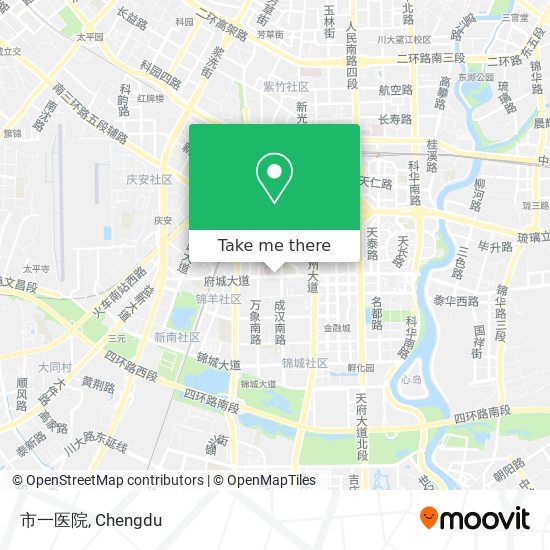 市一医院 map