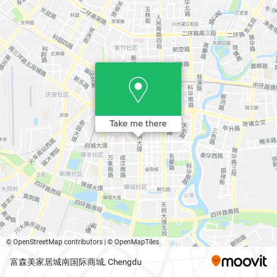 富森美家居城南国际商城 map