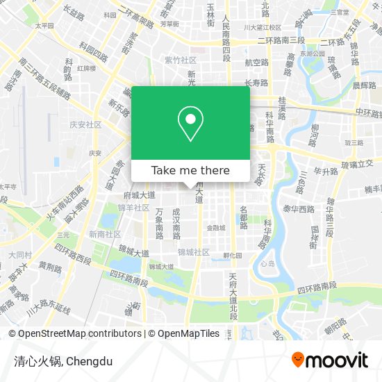 清心火锅 map
