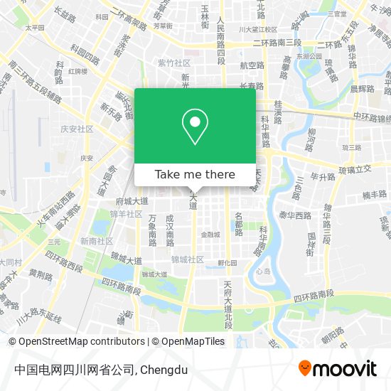 中国电网四川网省公司 map