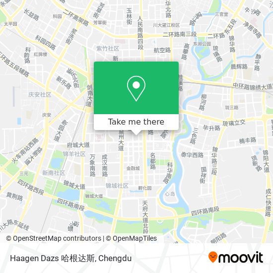 Haagen Dazs 哈根达斯 map