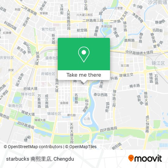 starbucks 南熙里店 map