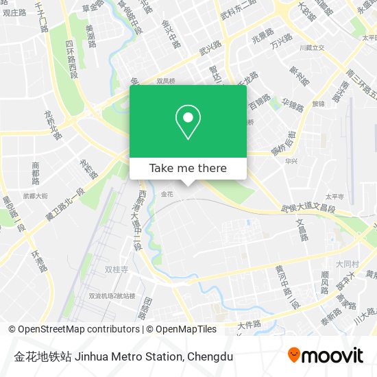 金花地铁站 Jinhua Metro Station map