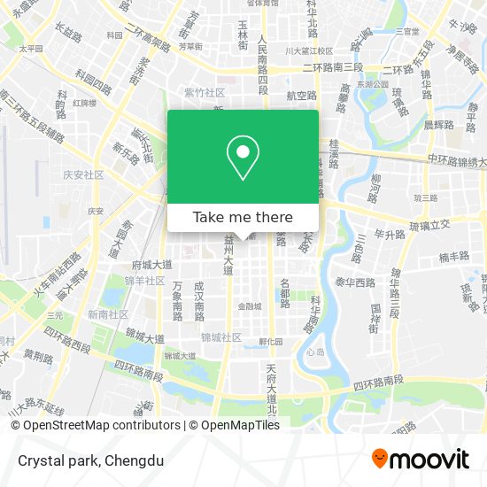 Crystal park map