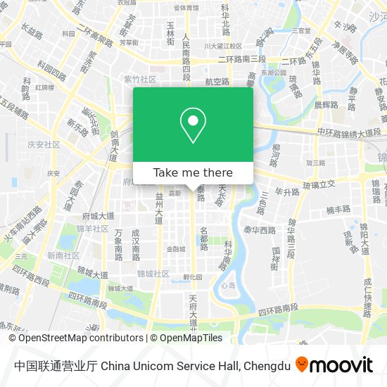 中国联通营业厅 China Unicom Service Hall map