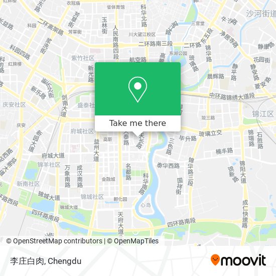 李庄白肉 map