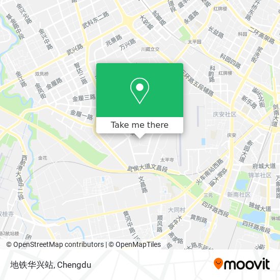 地铁华兴站 map