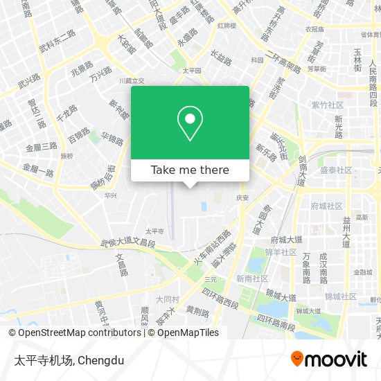 太平寺机场 map
