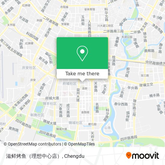 滋鲜烤鱼（理想中心店） map