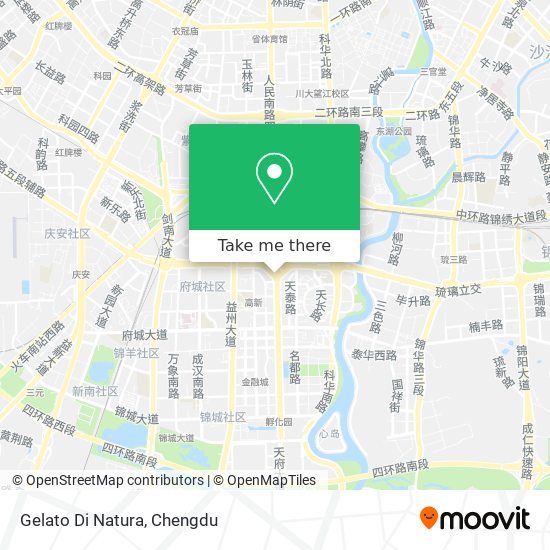 Gelato Di Natura map