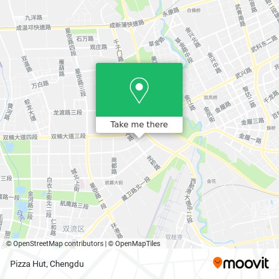 Pizza Hut map