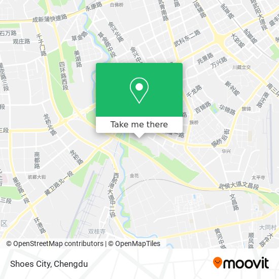 Shoes City map