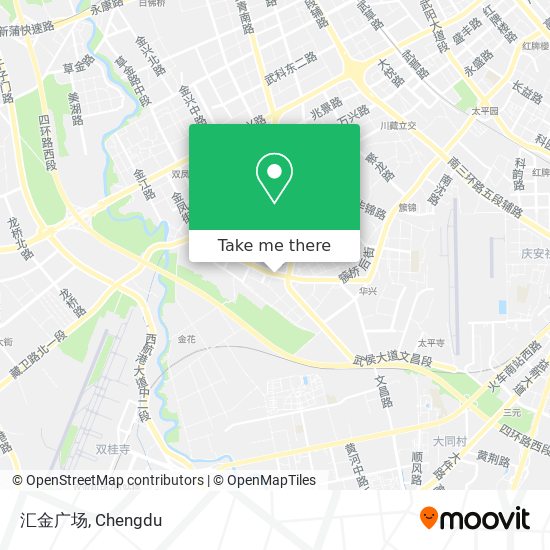 汇金广场 map