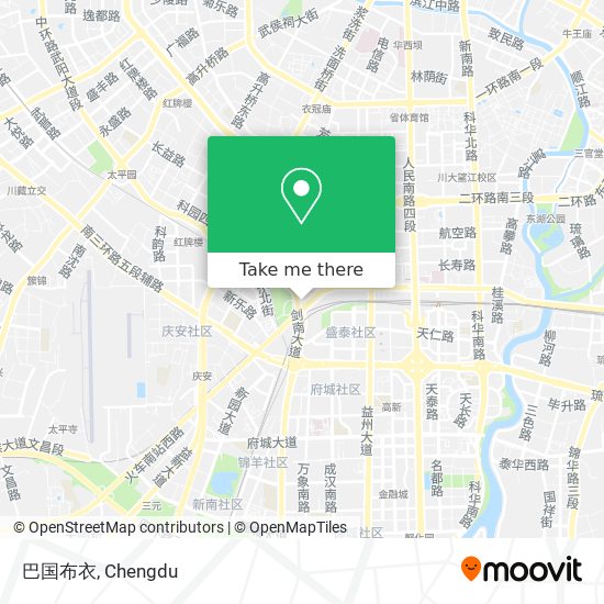 巴国布衣 map