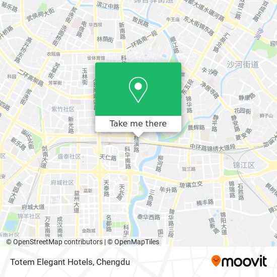 Totem Elegant Hotels map