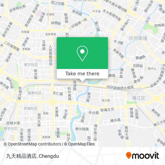 九天精品酒店 map