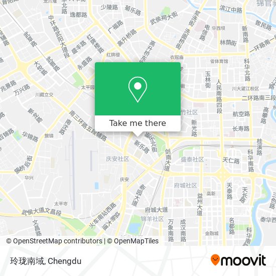 玲珑南域 map
