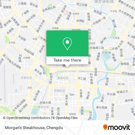 Morgan's Steakhouse map