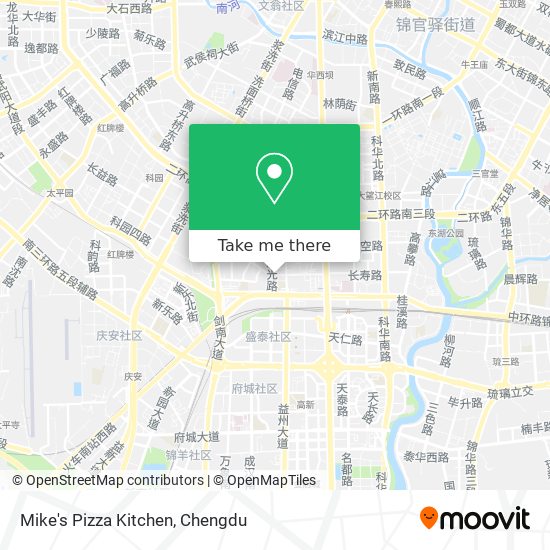 Mike's Pizza Kitchen map