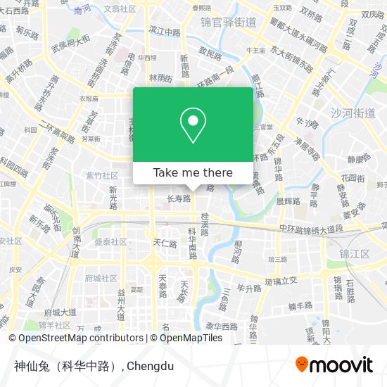 神仙兔（科华中路） map