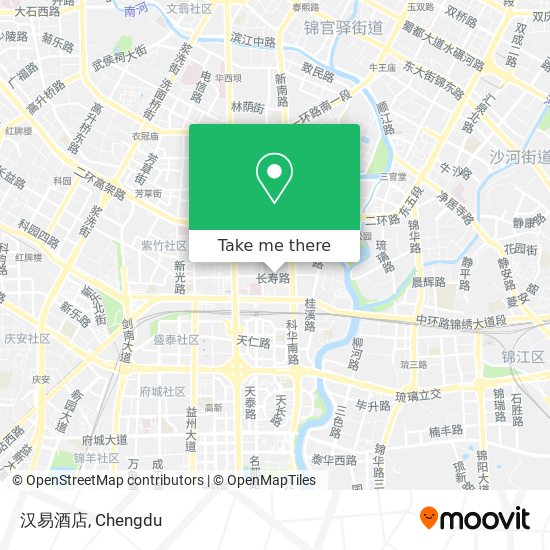 汉易酒店 map