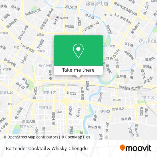 Bartender Cocktail & Whisky map