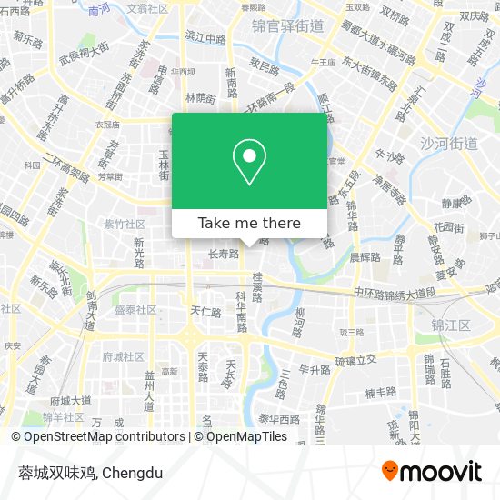 蓉城双味鸡 map