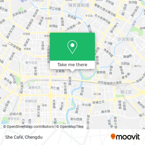 She Café map